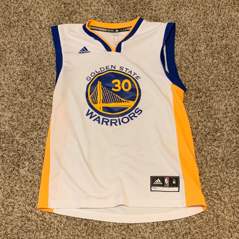 adidas Golden State Warriors Stephen Curry jersey